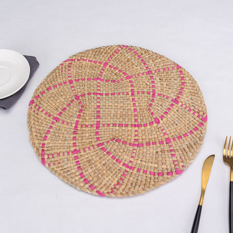 Karaca Home Wilton Pink Set of 2 Placemats  