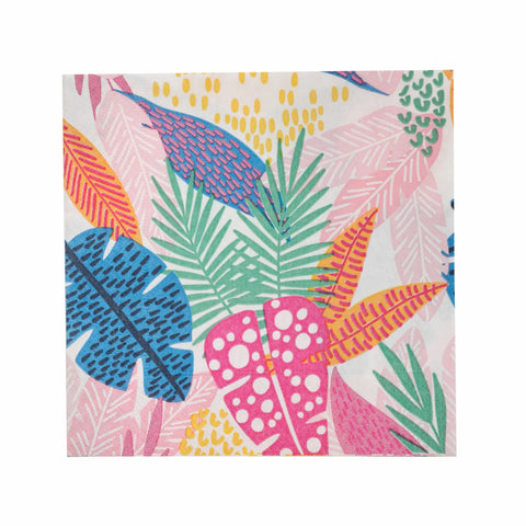 Karaca Home Leaf kağıt peçete 20li 33x33 cm colorful