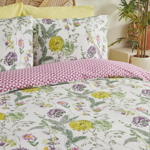 Sarah Anderson Blossom Doppelbett Bettwäsche Set Multicolor