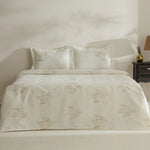 Karaca Home Aurelia Embroidered Double Bedspread in Ecru