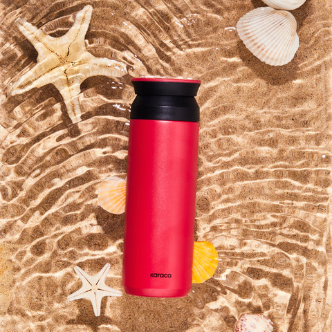 Karaca Rainbow Stainless Steel Leak-Proof Thermos 500 ml Red






