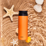 Karaca Rainbow Stainless Steel Leak-Proof Thermos 500 ml Orange






