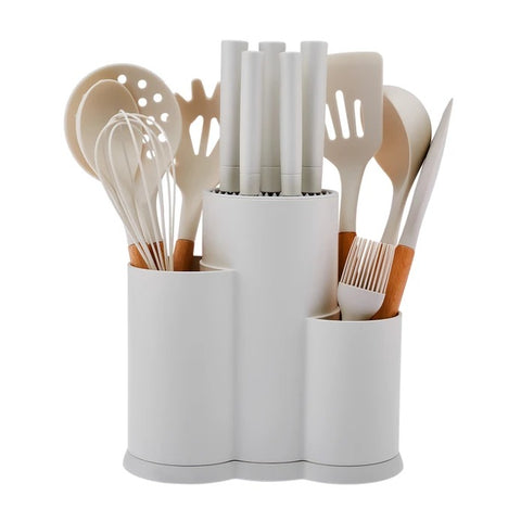 Karaca Burby Cream 14-Piece Knife Set