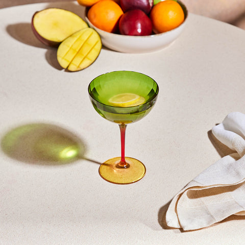 Karaca Bettle Martini Green Ice Cream Glass