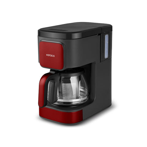 Karaca Just Coffee Aroma 2 in 1 Filterkaffee- und Teebrühmaschine Rudolph Red