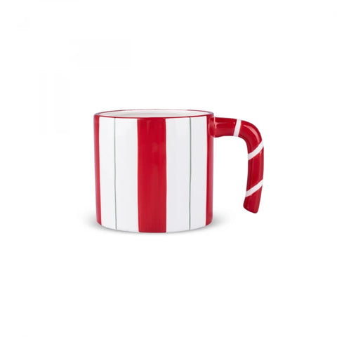 Karaca New Year Candy Stripe Becher