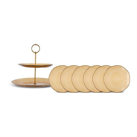 Karaca Dune 7-Piece Dessert Set