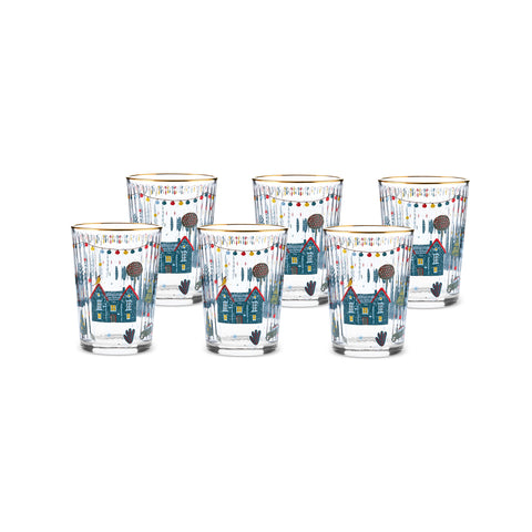 Karaca Home Chick 500 ml 6-Teiliges Getränkeglas-Set