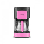 Karaca Just Coffee Aroma 2 in 1 Filter Coffee and Tea Brewing Machine Raspberry Pink