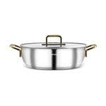 Karaca Maçka Induction Base Steel Pot 28 cm Gold  