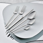  Karaca New Glacial 84-Piece Elegance Cutlery Set for 12 People