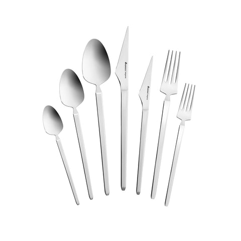  Karaca New Glacial 84-Piece Elegance Cutlery Set for 12 People