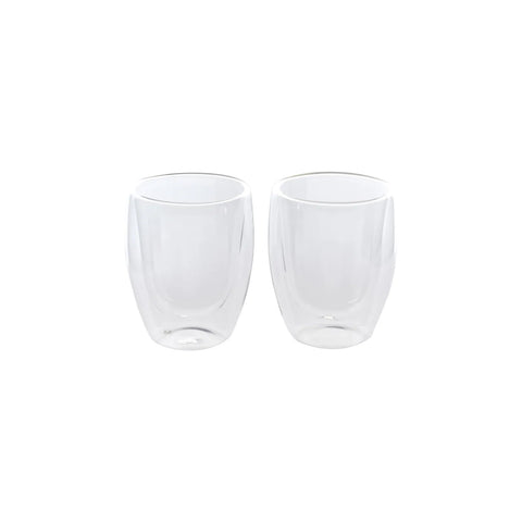 Karaca Double Wall Borosilikat Glas Tassenet für 2 Personen 150 ml