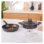 Karaca Biogranit Blackgold Pot and Pan Set