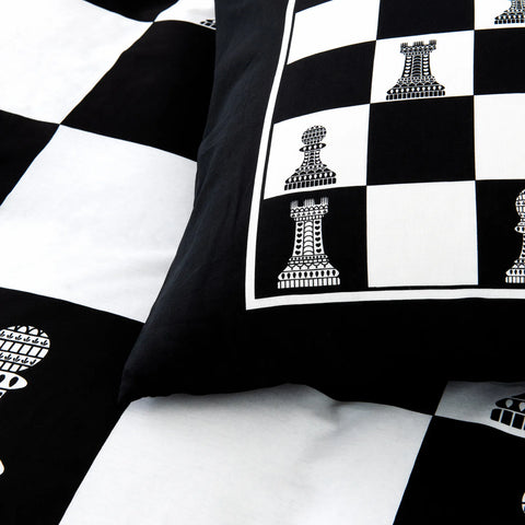 Karaca Home Chess Doppel Bettbezug Set  200x200 Öko-Tex Zertifiziert