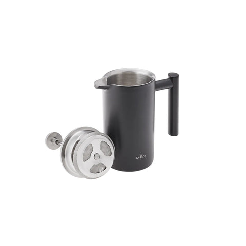 Karaca Doppelwand Matt Schwarz French Press 350 ml