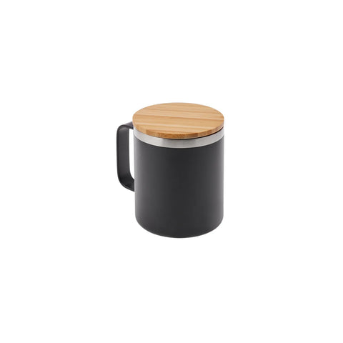 Karaca Holzkappe Mattschwarz Reise Mug 