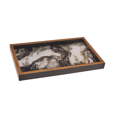 Karaca Home Moroccan Marble Tablett 40x25 cm