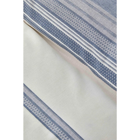 Karaca Home Indigo Dobby Woven Doppel Bettbezug Set (220X200 cm) Öko-Tex Zertifiziert