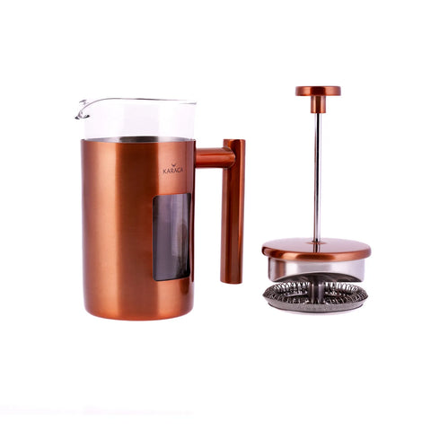 Karaca Borosilikat Glas Kupfer French Press 350 ml