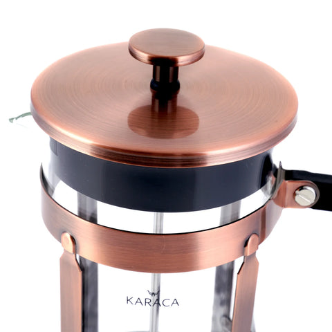 Karaca Borosilikat Glas Kupfer French Press 1000 ml