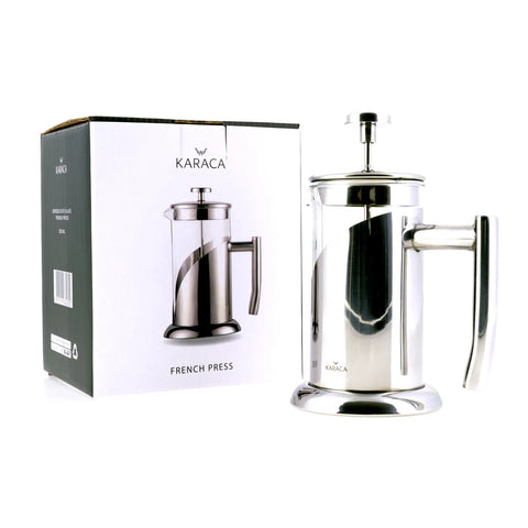 Karaca Borosilikat Glas Edelstahl French Press 350 ml