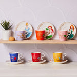 Karaca Fairy Tale Coffee Cup Set 80 ml for 6 Person