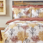 Sarah Anderson Fun Tree %100 Cotton Double Duvet Covet Set 