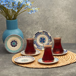 Karaca Mai Selçuklu Series 6 Tea Plate