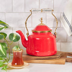 Karaca Troy Vintage Kettle Kırmızı