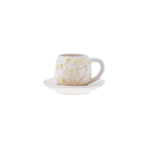 Karaca Potentilla Kaffeetassen-Set für 2 Personen