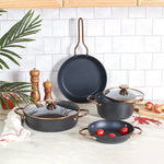 Karaca Bio Diamond Power Rosegold 6 Piece Cookware Set