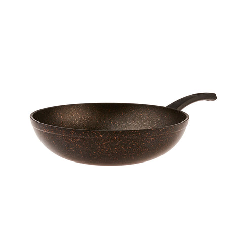 Karaca Biogranit Blackgold Wok- und Grillpfannen-Set