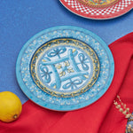 Karaca Letizia Blue Ethnic Pasta Tabağı 21,5 cm