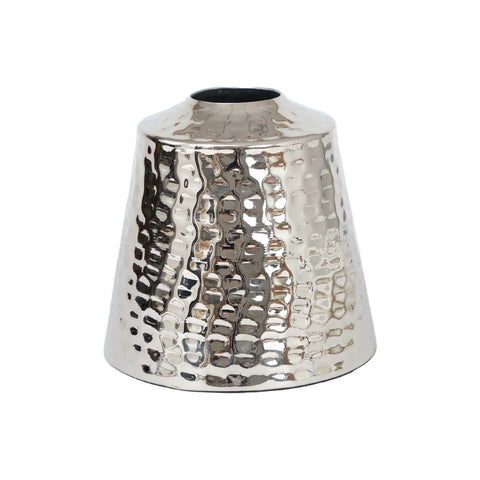 Karaca Home Marokkanische Vase Silber 25 x 25 x 36 cm