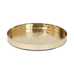 Karaca Home Moroccan Decorative Tray Gold 26 x 26 x 3 cm