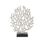 Karaca Home Morocca Koralle Baum Trinket Silber 22 x 6,5 x 29 cm