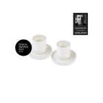 Karaca Hussein Chalayan Momentum Coffee Cup Set for 2 Person 60 ml