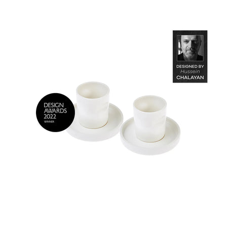 Karaca Hussein Chalayan Momentum Kaffeetasse Set für 2 Personen 60 ml