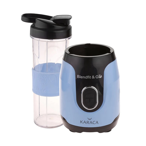 Karaca Blendfit Go Personal Smoothie Blender Vintage Blau