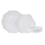 Karaca Linda 18 Piece Porcelain Dinnerware Set for 6 Person