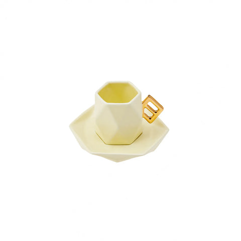 Karaca Kraker Kaffeetassen-Set für 2 Personen 80 ml