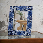 Karaca Home Blue White Lora Çerçeve 10x15 cm