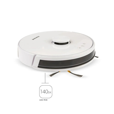 Homend Alex Laser 1281H Smart Roboter-Staubsauger mit Mopp und Mapping Weiß