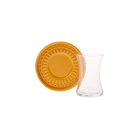 Karaca Yakamoz Tee-Set für 6 Personen 175 ml