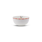 Karaca Aries Red Column Snack Bowl 12 cm