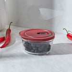 Karaca Claret Red Storage Container 0.39 Liter