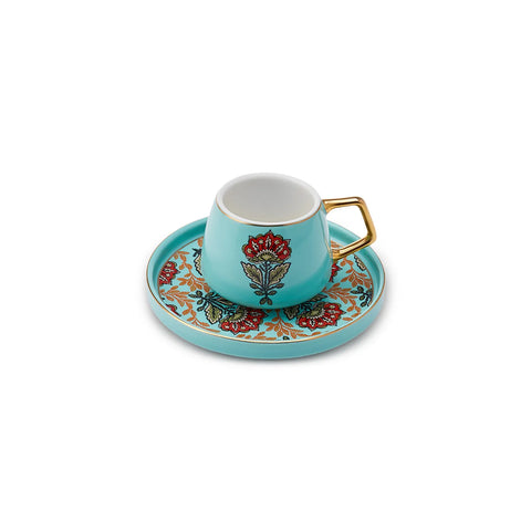 Karaca Karena Kaffeetassen-Set für 2 Personen 90 ml