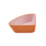 Karaca Baker Pink Triangle Breakfast Bowl 15 cm