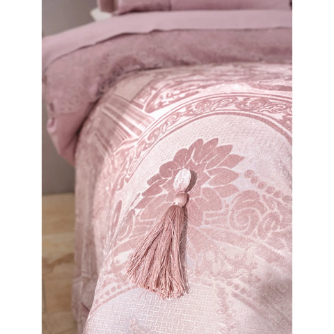 Karaca Home Victoria Rose 7-teiliges Privates Duett Doppel Bettdecken Set